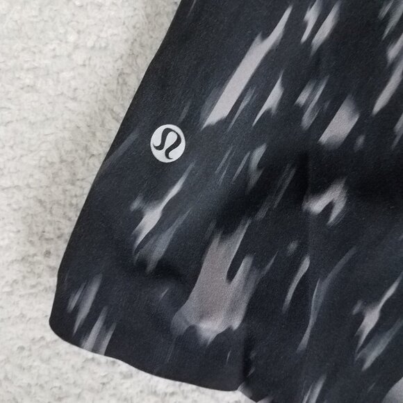 Lululemon Shorts Adult XL Black Active Workout Gym Unlined 8" Pull On Casual Men - Picture 7 of 11